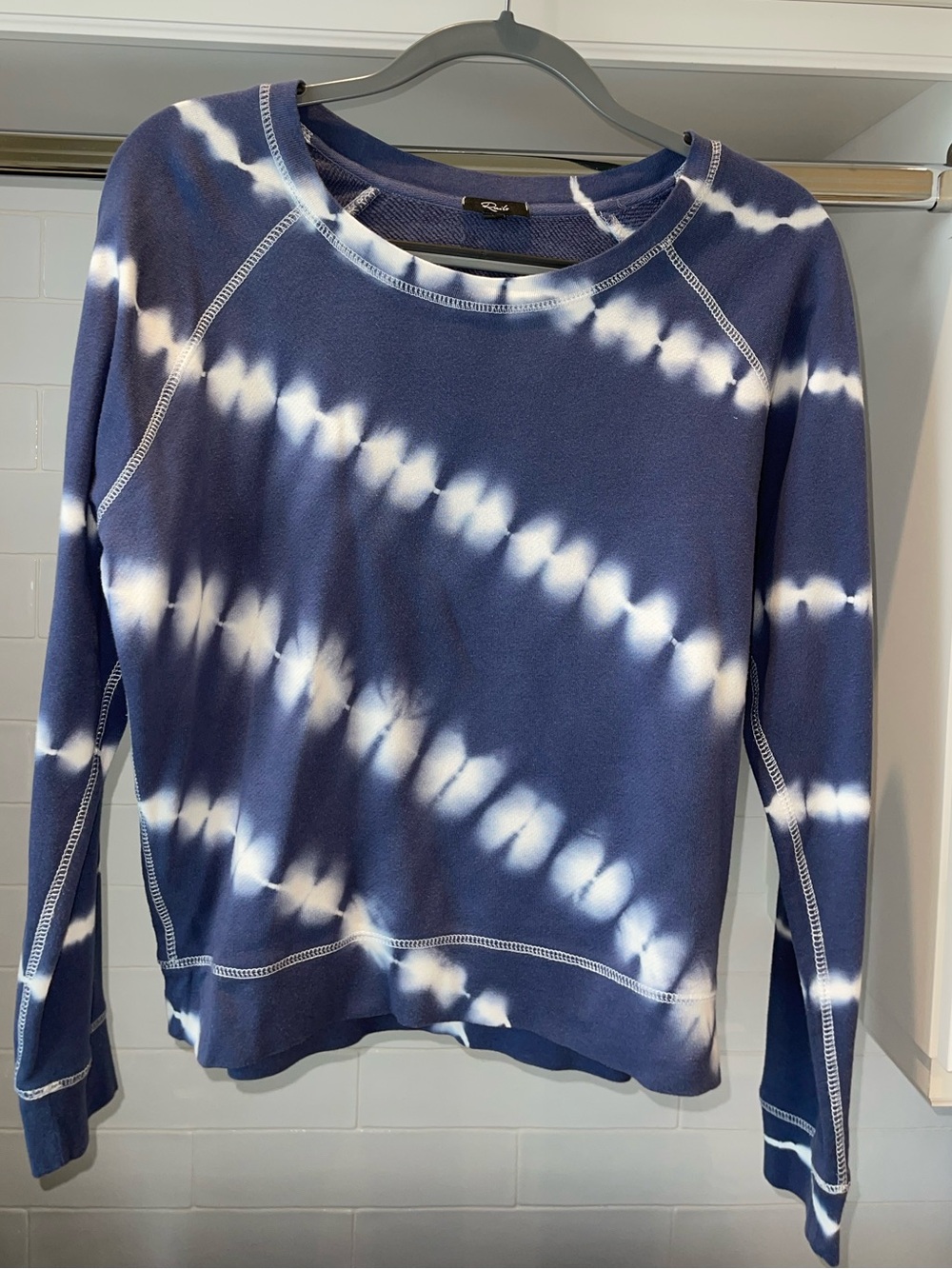 Rails tie dyed French terry sweatshirt